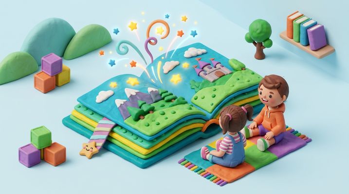 Cover 3D Clay Jurnal Literasi